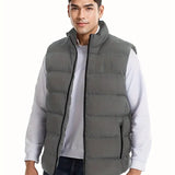 Carter | Stehkragen Körperwärmer Steppweste für Männer