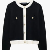 Kristina | Strickjacke mit Knopfleiste