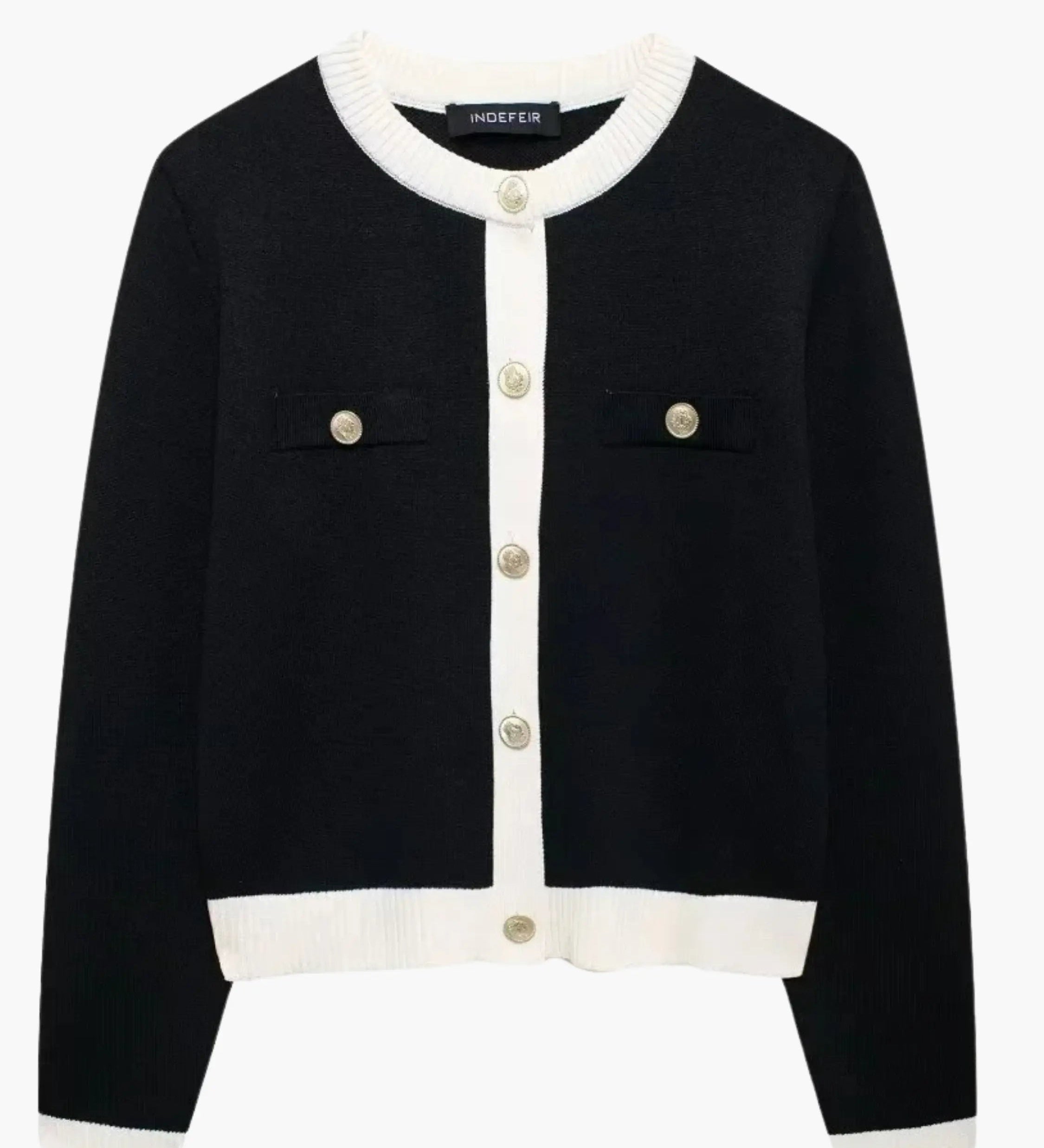 Kristina | Strickjacke mit Knopfleiste