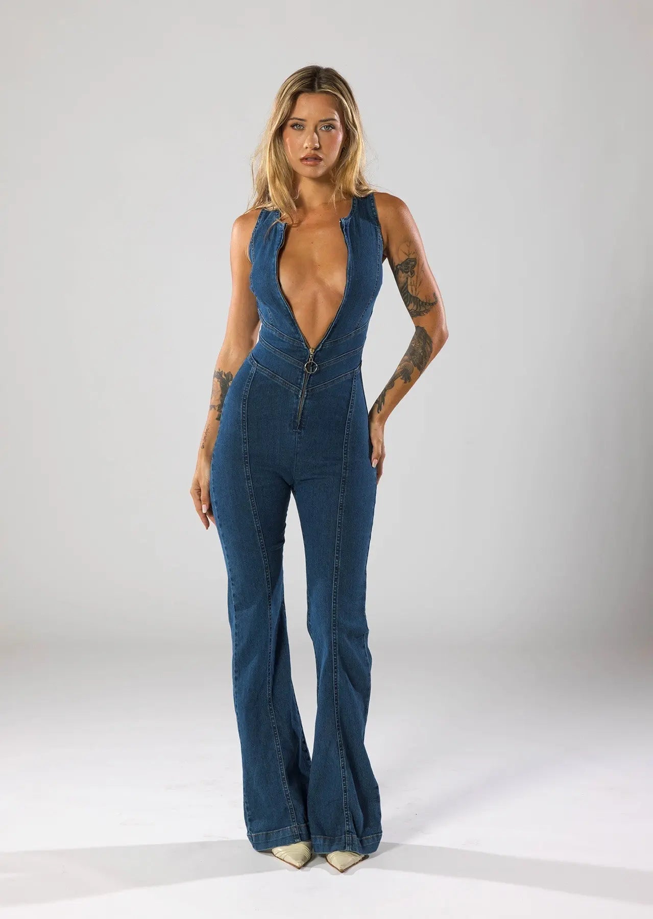 Emmie | Denim Jumpsuit Zendoo.de
