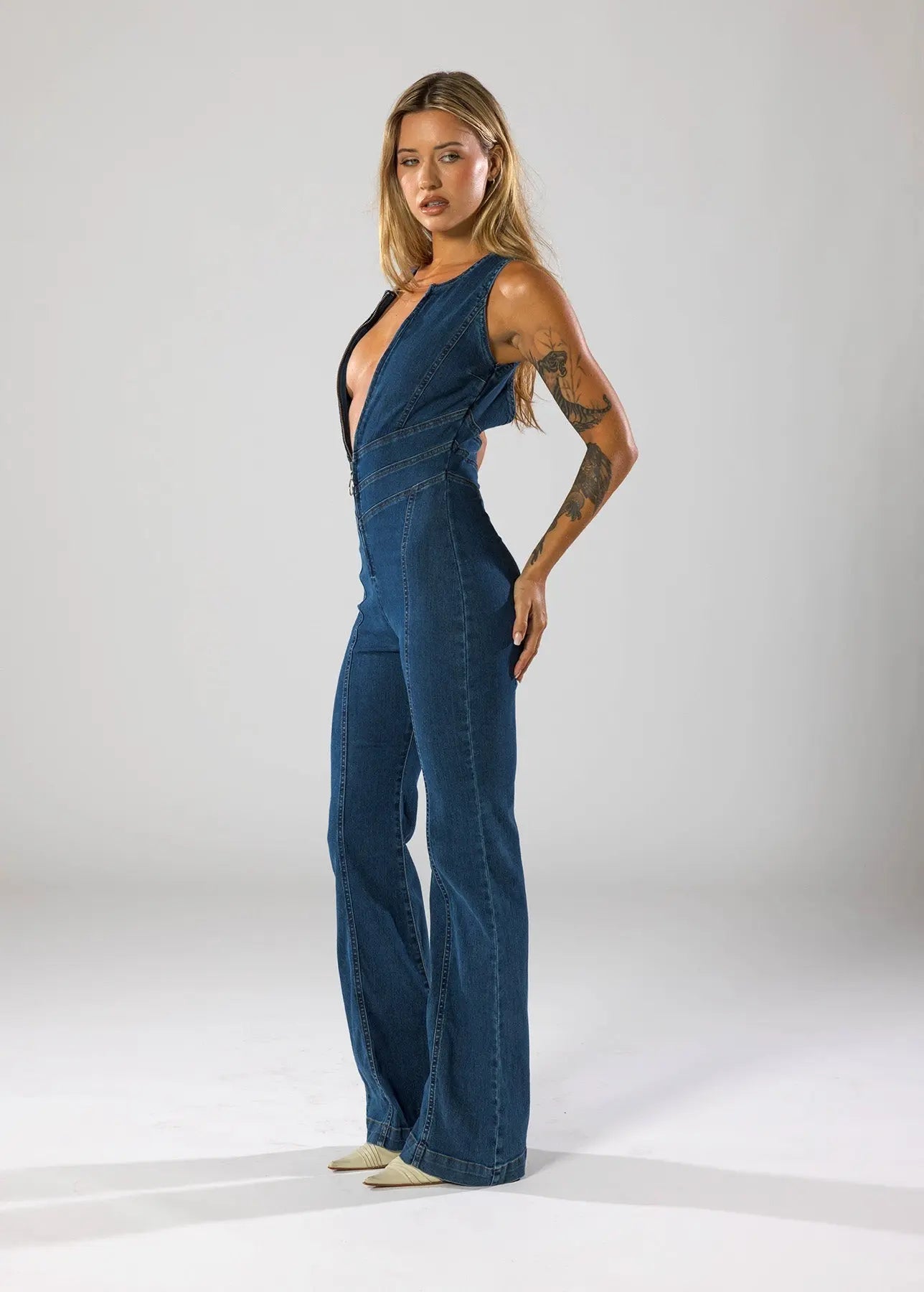 Emmie | Denim Jumpsuit Zendoo.de