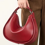 Elvira | Chic Geschwungene Umhängetasche