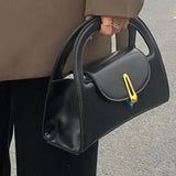 Dagmar | Modern Schwarz Mini Satchel Tasche