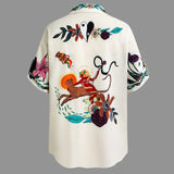 Anneliese | Künstlerisches Zweiteiler-Set mit Kunst-Print & Statement-Design