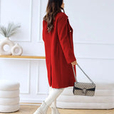 Liva | Doppelreihiger Wollmantel für Damen Zendoo.de