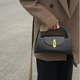 Dagmar | Modern Schwarz Mini Satchel Tasche