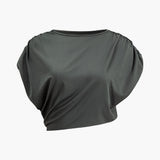 Sasha | Elegantes Zweiteiler-Set mit drapierten Details