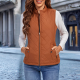Matilda | Elegante Steppjacke mit Zipper für Damen