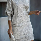 Birgit | Off-Shoulder Pailletten-Look