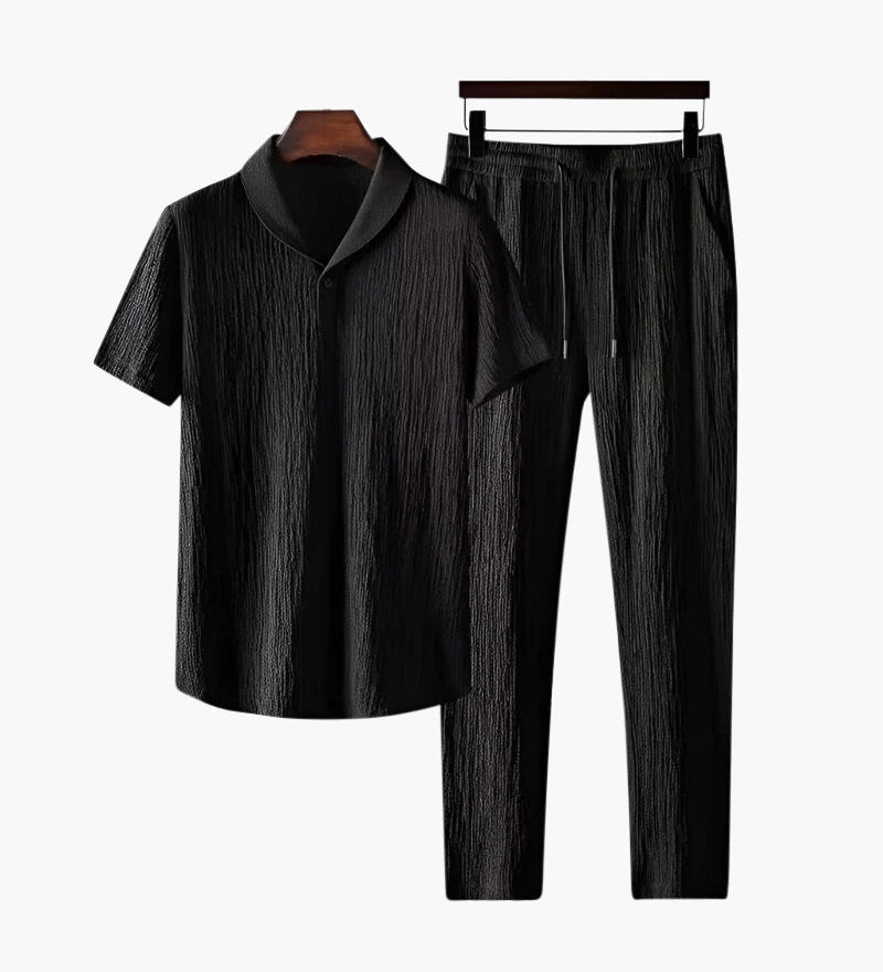 Nolan | Herren-Zweiteiler-Set Kurzarmshirt & Hose Sommer-Set