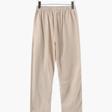 Jose | Loose Fit Sommer Leinenhose mit Kordelzug