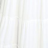 Luftiger Maxirock mit Spaghettiträger-Optik