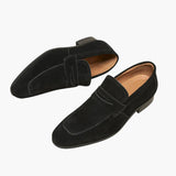 Julian | Old Money Casual Business Wildleder Loafer für Männer