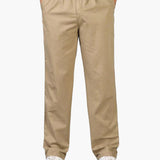 Ryan | Geradem Schnitt Freizeit Baumwolle-Hose mit Elastikbund