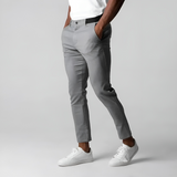 Simon | Business Casual Slim Fit Hosen für Herren
