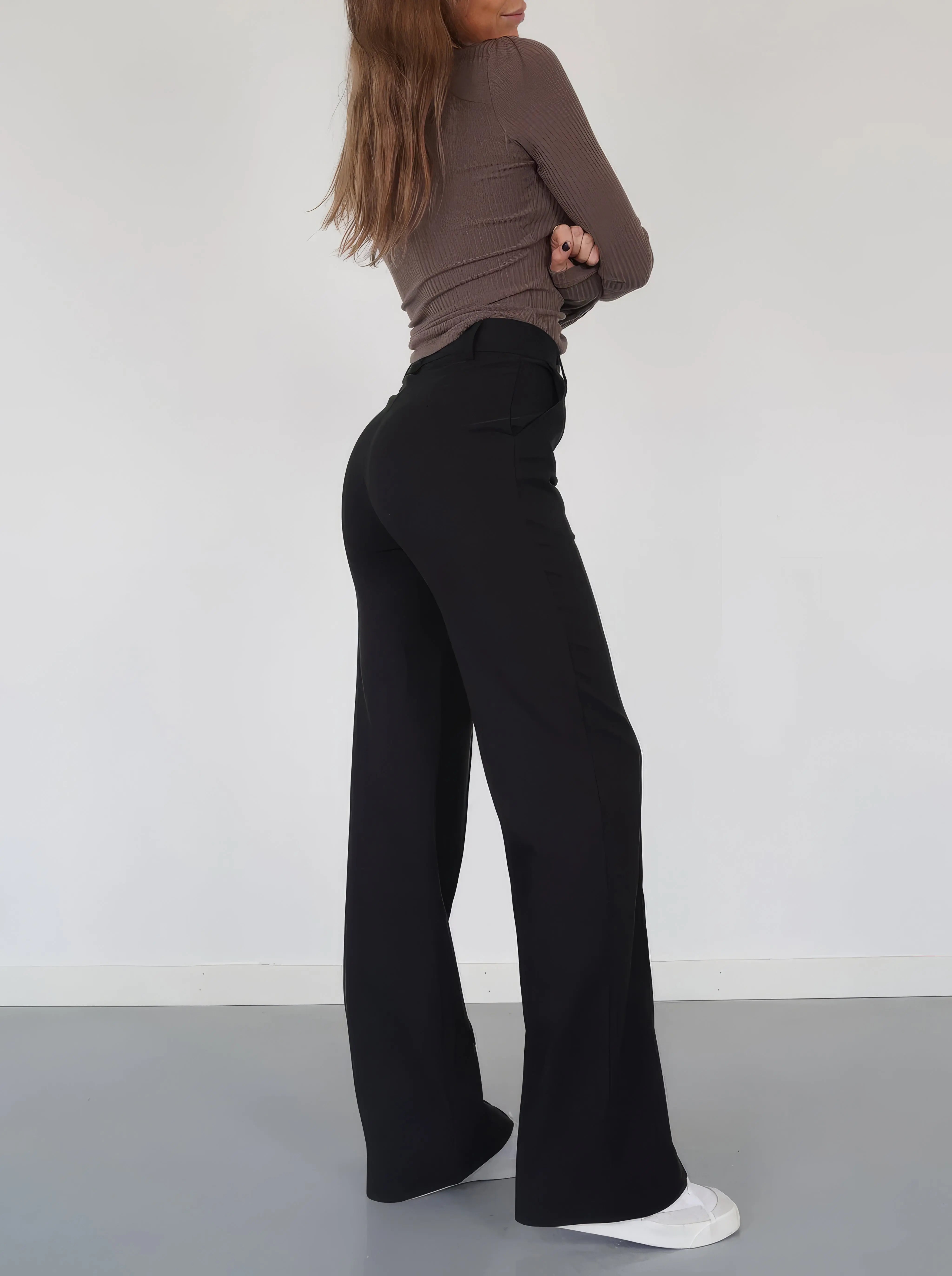 Carina | High-Waisted Chic Hosen Zendoo.de