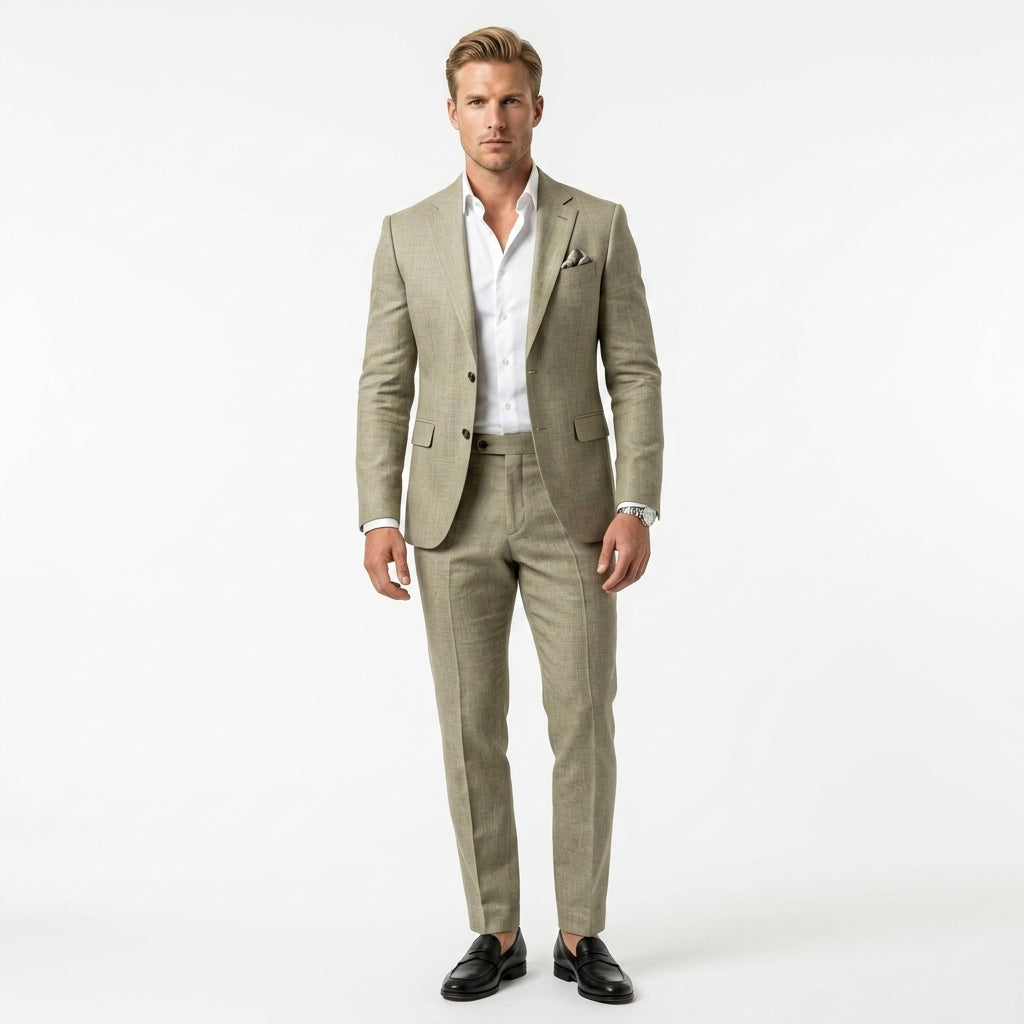 Herren Zweiteiliger Anzug mit Sakko und Hose