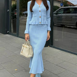 Victoria | Eleganter Strick-Zweiteiler – Klassische Eleganz für jeden Anlass