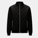 Alessandro | Klassische Herren-Steppjacke in Schwarz