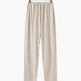 Adrian | Leichte Slim Fit Herren Sommer Leinenhose mit Kordelzug