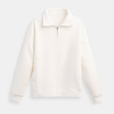 Minimalistischer Fleece-Pullover mit Reißverschluss – Wärme & Stil vereint