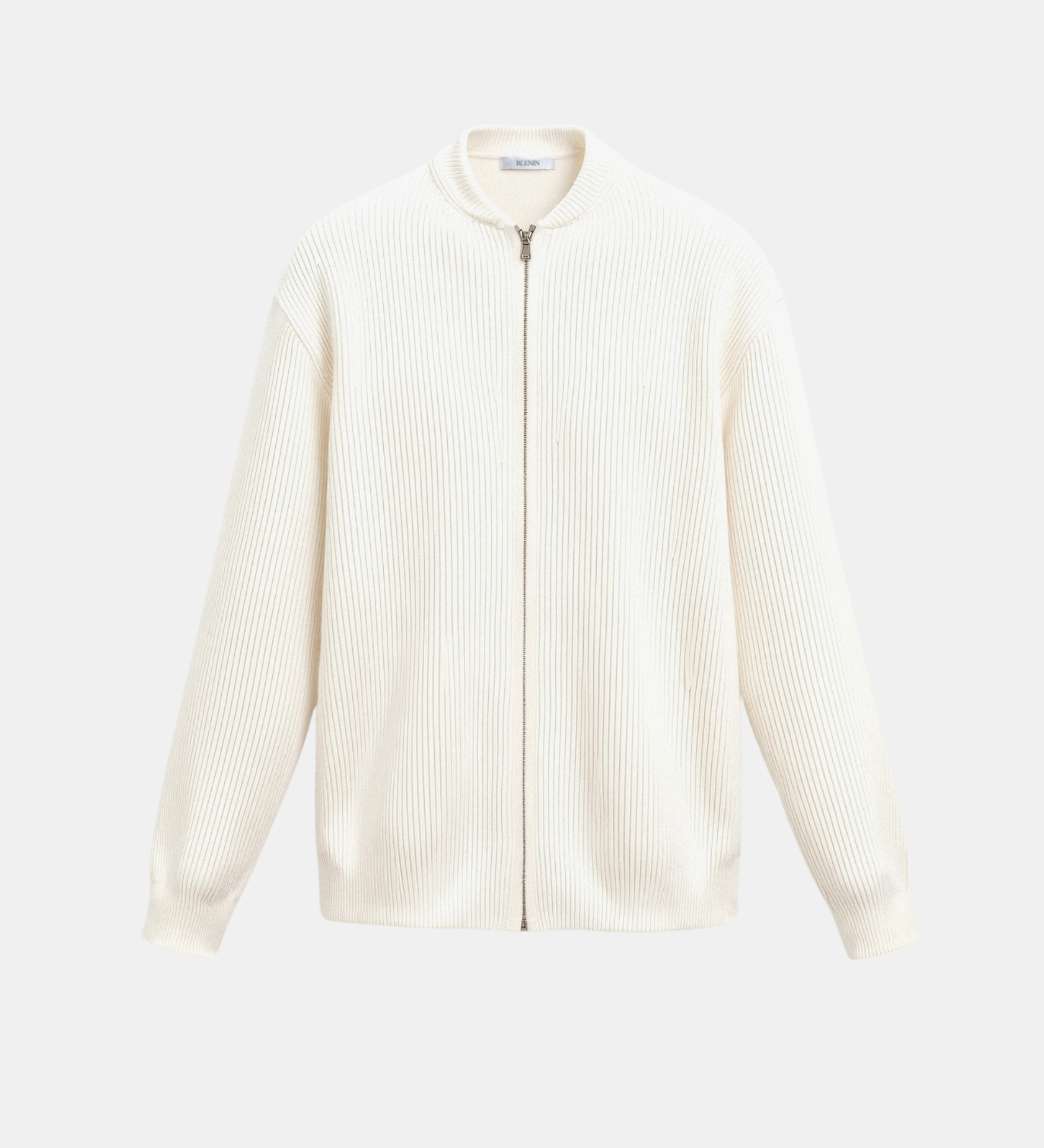 Elegante Minimalistische Strickjacke mit Reißverschluss | Stil & Komfort vereint