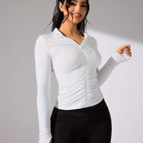 Wilma | Lässige langärmelige Sportjacke für Frauen