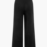 Liliana | Elegantes Zweiteiler-Set mit Strickjacke & Wide-Leg-Hose