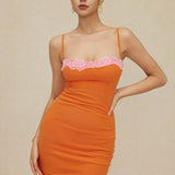 Robe midi à camisole