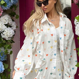 Amira | Herz-Print Zweiteiler-Set – Perfekt für entspannte Sommertage