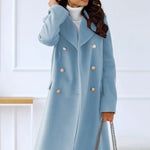 Liva | Doppelreihiger Wollmantel für Damen Zendoo.de