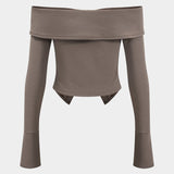 Lilly | Elegantes Off-Shoulder Set mit Minrock