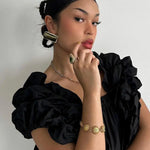 Clara | Elegante Adriana-Creolen in Silber Zendoo.de