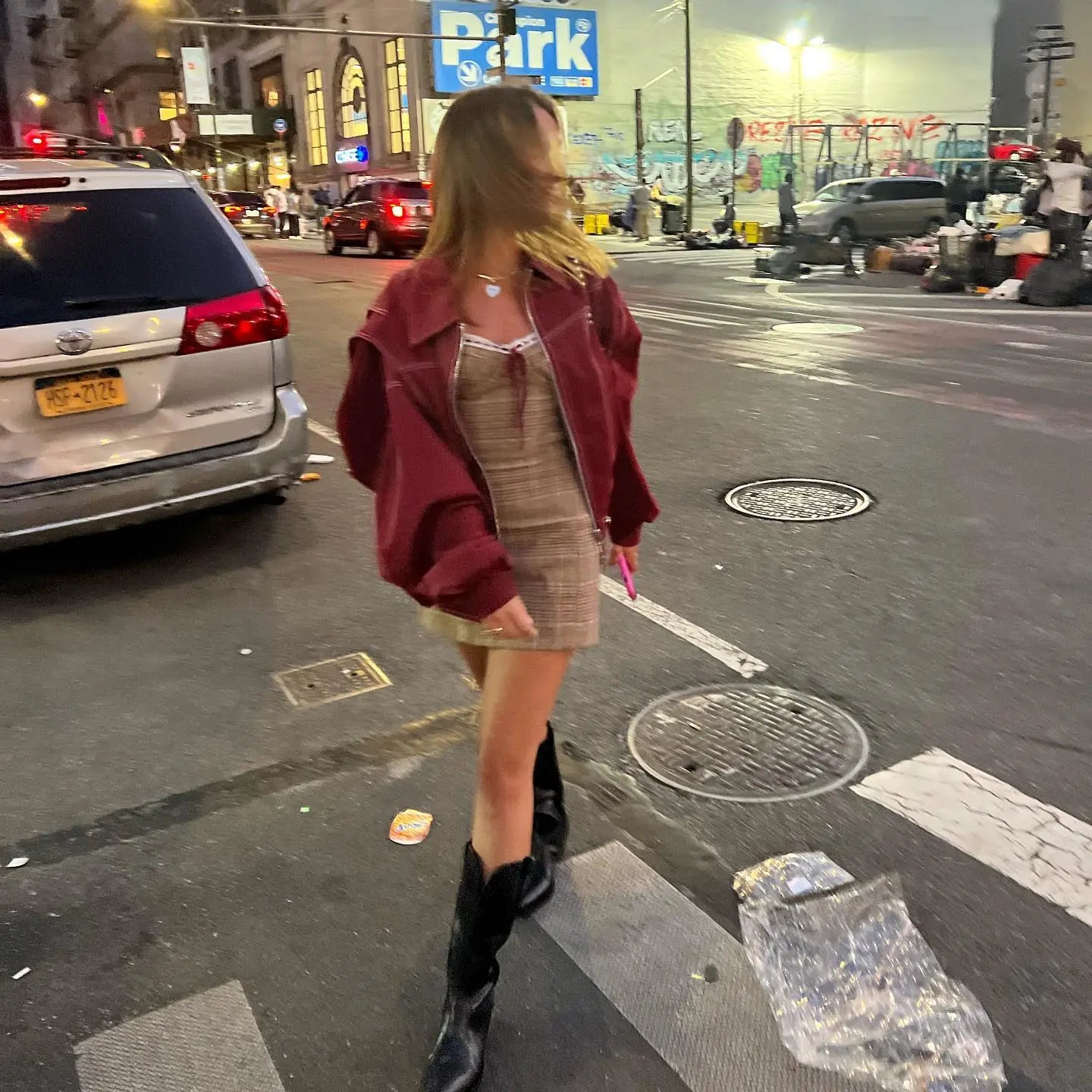 Jade | Übergroße Kontrastnaht Jacke Zendoo.de