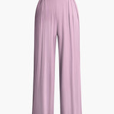 Lara | Elegantes Zweiteiler-Set mit Schleifen-Bandeau & Weitbein-Hose