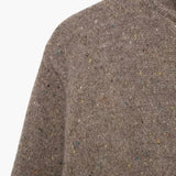 Irma | Strickjacke mit offener Vorderseite und hohem Kragen