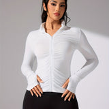 Wilma | Lässige langärmelige Sportjacke für Frauen