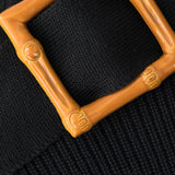 Luana | Elegantes Strick-Zweiteiler-Set mit Gürtel