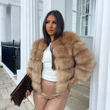 Lacy | Hochwertige Kunstfell-Jacke – Edles Design für Eleganz und Komfort Zendoo.de