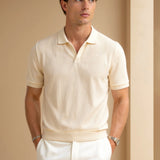 Herren-Poloshirt in Beige – Elegant & Zeitlos