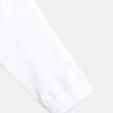 Klassisches Stehkragen-Hemd in Weiß