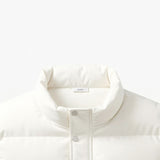 Marco – Leichte Herren-Steppweste in Cremeweiß