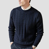 Klassischer Zopfstrickpullover | Eleganz trifft auf Komfort