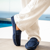 Matthew | Old Money Slip on Herren Wildleder Mokassin