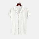 Luftiges Häkelhemd mit Kurzarm