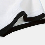 Klassisches Poloshirt mit Reißverschluss und Kontrastdetails