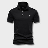 James | Zeitloses, schmal geschnittenes Herren-Poloshirt