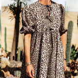 Chiara | Leoparden Kleid Zendoo.de