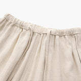 Adrian | Leichte Slim Fit Herren Sommer Leinenhose mit Kordelzug