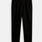 Killian | Beige Herren-Hose mit elastischem Bund und Knopfverschluss